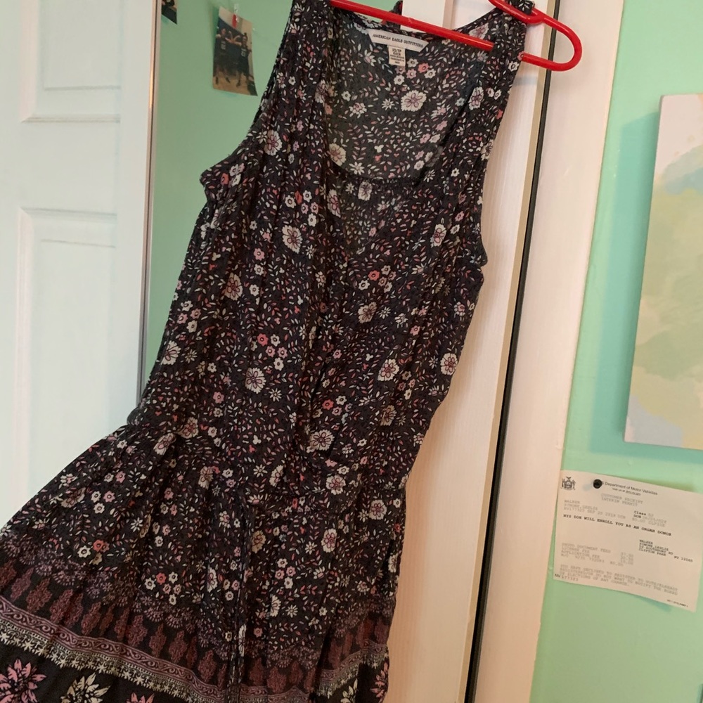 Black and purple American Eagle Romper